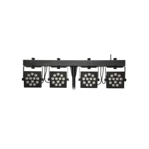 INVOLIGHT MLS HEX48 - светодиодный прожектор RGBWA/UV 12х12 Вт, кейс, ножной и ИК ДУ- пульт