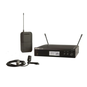 SHURE BLX14RE/CVL M17 - радиосистема c петличным микрофоном CVL, крепление в рэк