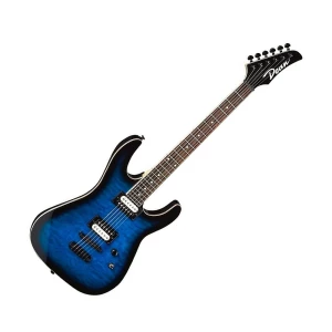 DEAN MDX QM TBB - электрогитара, тип Superstrat, 22 лада, 25 1/2' (648 мм), синий бёрст (ИНДИЯ)