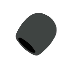 SHURE A58WS-BLK - поролоновая ветрозащита для микрофонов SM58, PG58 (черная)
