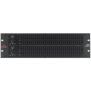 dbx 1231 - двухканальный,31-ти полосный графический эквалайзер, 1/3 октавный