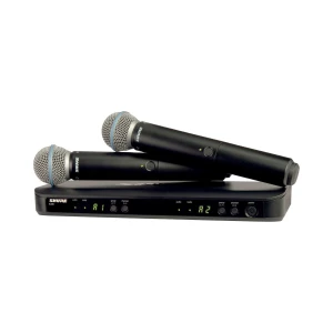 SHURE BLX288E/B58 M17 - двухканальная радиосистема с 2-мя ручными передатч. BETA 58 (662-686 MHz)