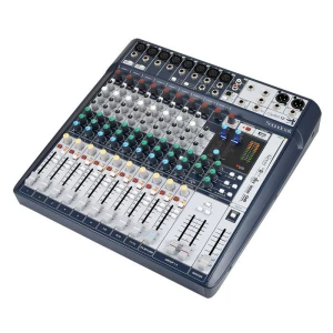 SOUNDCRAFT Signature 12 - аналоговый микшерный пульт, 12 вх., 8 x preamps, 2 x dbx Lim., 2 x USB in