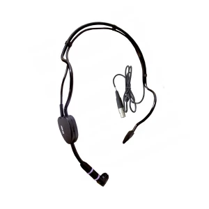 INVOTONE HM38 - миниатюрная конденсаторная головная гарнитура, разъем мини-XLR