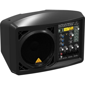 BEHRINGER B207MP3 - активная акустическая система с MP3/монитор , 6,5', 150Вт, класс D,микшер 4 кана