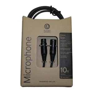 PLANET WAVES PW-CMIC-10 - проф. микрофонный кабель, канон XLR<->XLR, длина 3м
