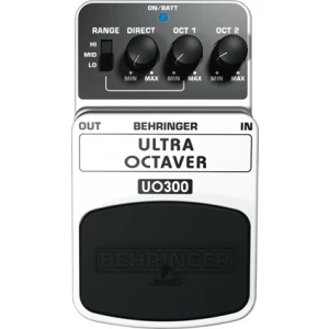 BEHRINGER UO300 - педаль эффектов (октавер) для гитар и бас-гитар, 3-х режимный