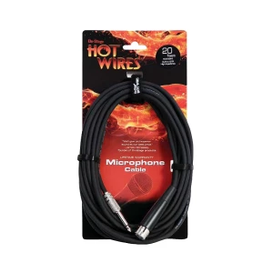 ONSTAGE MC12-25HZ - микрофонный кабель, 6,3 джек моно <-> XLR(мама), длина 7.62 м.